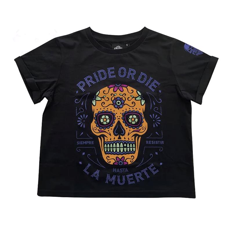 PRiDEorDiE GNAIKEIO T-Shirt HASTA LA MUERTE -black